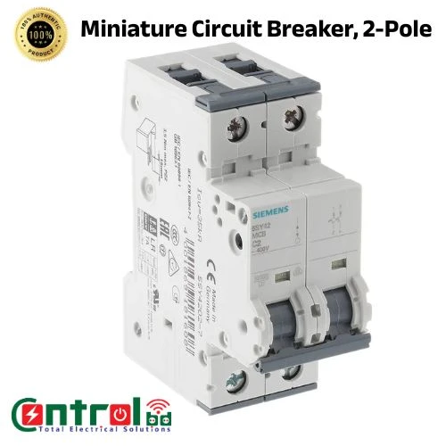 Siemens Miniature Circuit Breaker (MCB) 2-Pole