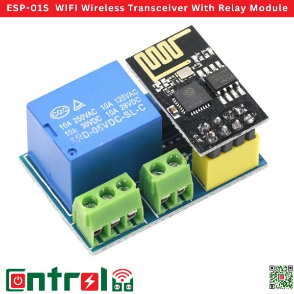 Smart Home & IoT Projects! ESP-01S WiFi Wireless Transceiver With Relay Module